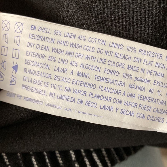 Forever 21 Pinstripe Linen Shorts - Picture 7 of 7